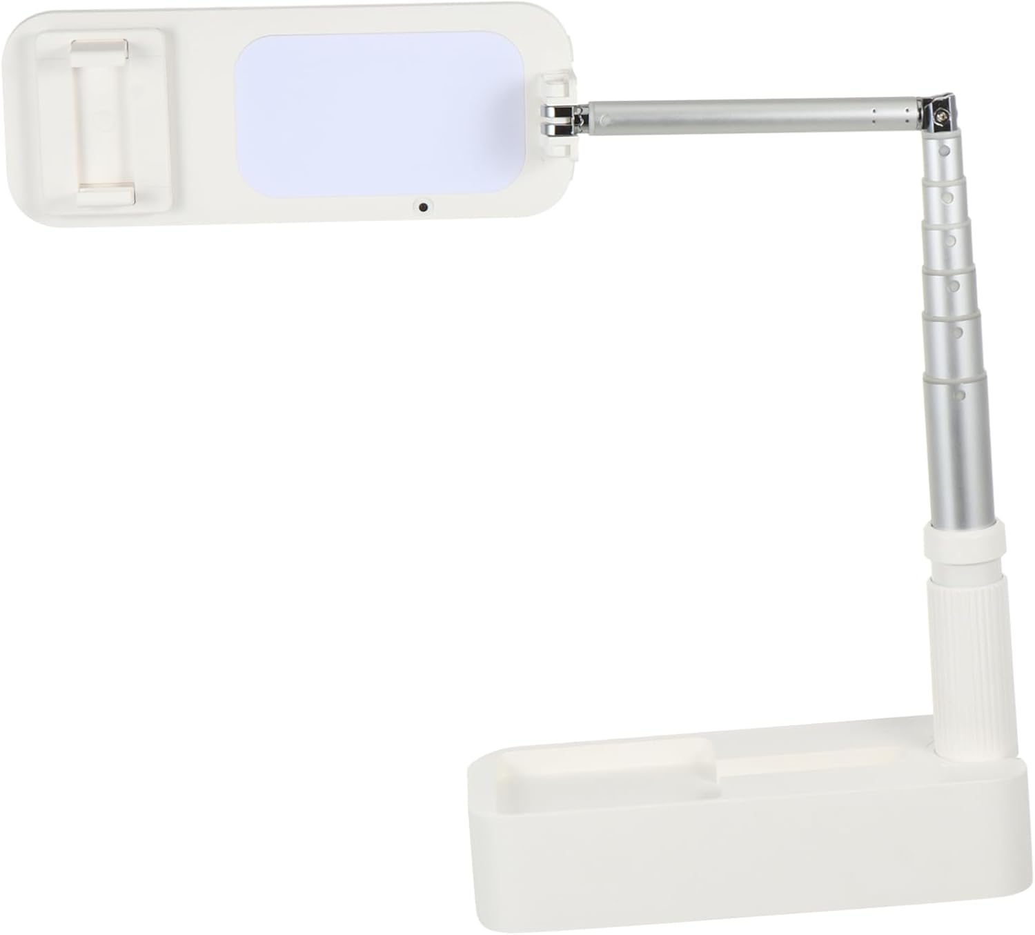 Veemoon Wireless Live Broadcast Stand with Fill Light Adjustable Phone Holder for Streaming Multi-Functional Shooting Bracket Compatible with iPhone Black