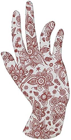 Malcolm's Miracle Henna Moisturizing Gloves - Lasts 2 Years - Made in The USA (Medium)