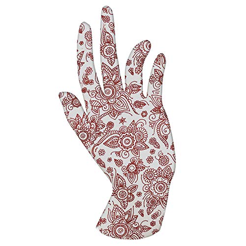Malcolm's Miracle Henna Moisturizing Gloves - Lasts 2 Years - Made In The Usa (Medium) #TOP22