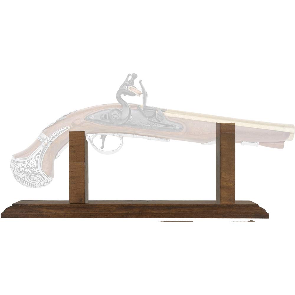 Wooden Pistol Stand for Flintlock Pistol