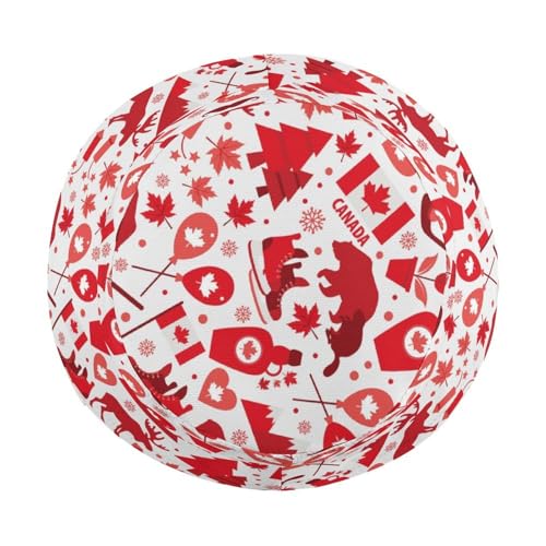 Canada Maple Leaf SquirrelChildren's Bucket Hat for Boys and Girls, Breathable Summer Beach Hat52cm3
