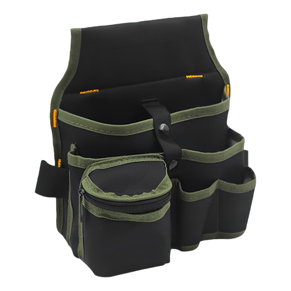 KOBONA Tool Bags Electrician Tool Pouch Adjustable Belt with Multi-Pocket Organizer for Construction and DIY Work