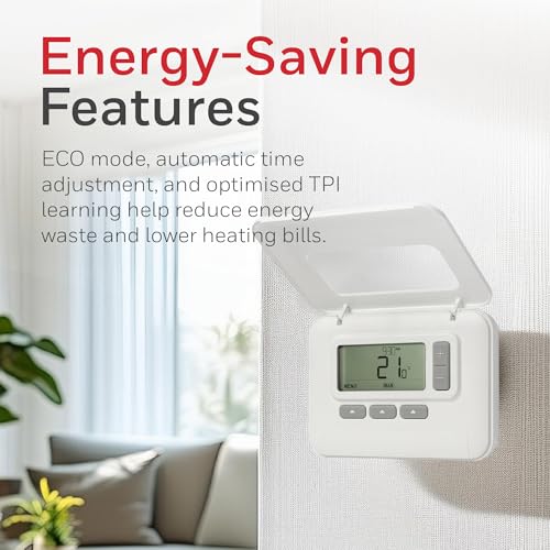 Honeywell Home T3 Wired Smart Thermostat Kit - Wall Thermostat with Flexible Programming & ECO Mode - Battery Operated, Compatible for Combi Boilers & Heat Pumps - CM907 Replacement (T3C110AEU) - Image 5