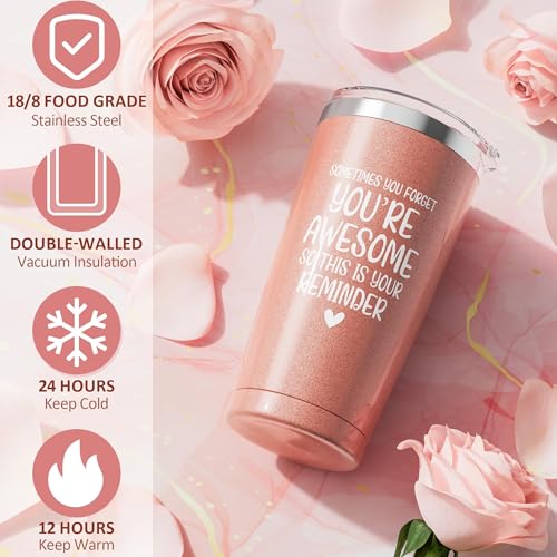 Image of Birthday Gifts for Women Friendship, Rose Relaxing Spa Gifts Basket for Women, Self Care Thank You Gift Bath Set Mothers Day Gift for Mom Her Best Friend Wife Sister Coworker Nurse Teacher