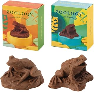 【2個セット】カエル(ヒキガエル/カジカガエル) チョコレート バレンタイン ホワイトデー 動物 かえる 蛙 ゴリラチョコ