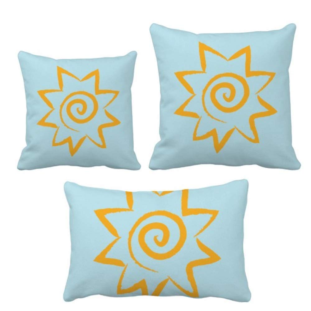 Coussins ensemble jaune soleil pour illuminer le sofa du salon