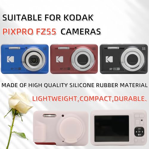 Funda de silicona para cámara Kodak PIXPRO FZ55 miniatura 2