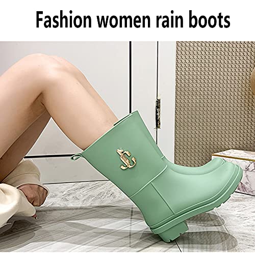 Jardin à enfiler talons plat bottes caoutchouc taille 36 - 3