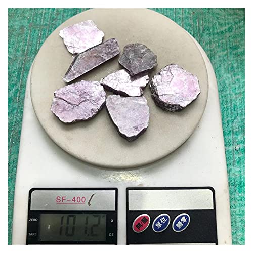 Cristal naturel lépidolite violette pour apaiser l'esprit stressé