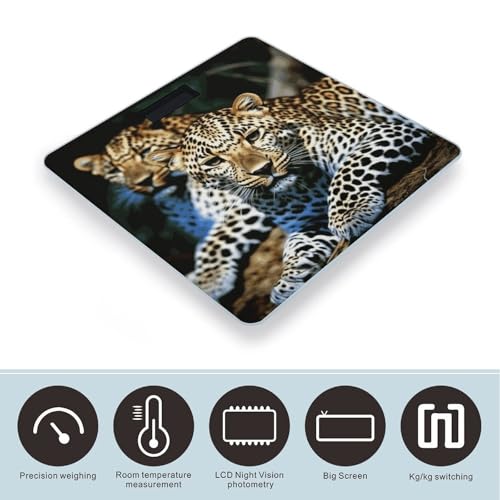 Balanza Digital para Baño con Pantalla LCD Grande miniatura 3