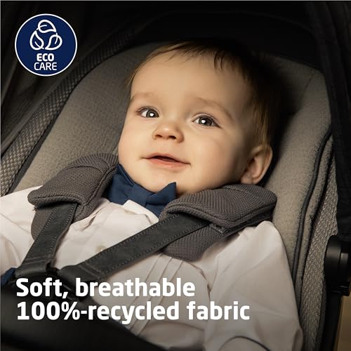 Image of Maxi-Cosi Tana 360 Rotating Modular Stroller, Stroller and Car Seat Combo Travel System, Onyx Heritage