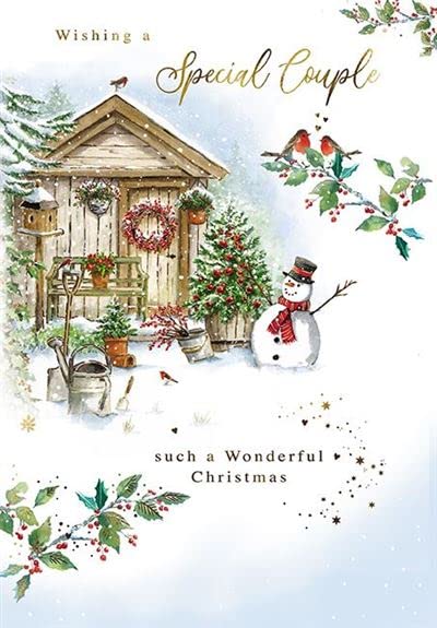 Paper House Artistic Christmas Greeting Card - Both Of You - View #8