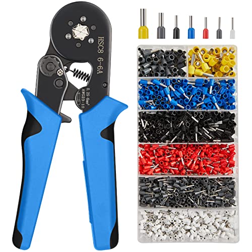 SPAR SET Crimpzange Inklusiv 1200 Aderendhülsen (Neu Und