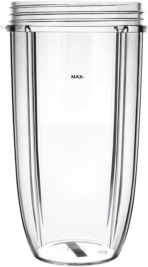 Juicer Cups for NutriBullet Replacement Parts 600w 900W 18oz 24oz 32oz Clear Mugs Blender Juicer Mixer-(32oz)