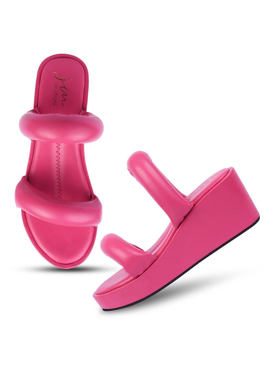 JM LOOKS Stylish Rani Fashionable Casual Platform Wedges Heel Sandal For Womens And Girls (B0D11DVF4C) Amazon Price History, Amazon Price Tracker