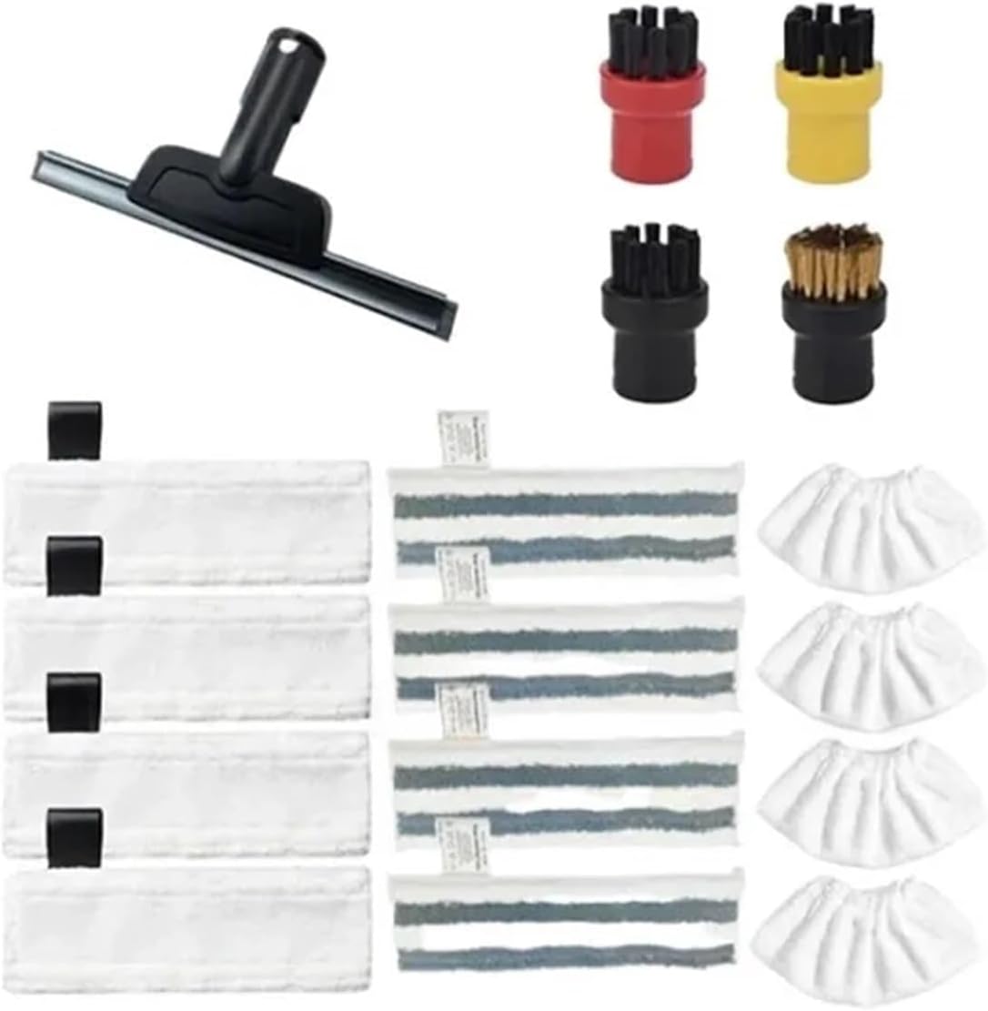 Microfiber Steam Mop Heads & Cloth, Compatible With Karcher Easyfix SC2 SC3 SC4 SC5 Handheld Vacuum Cleaner(SET J)