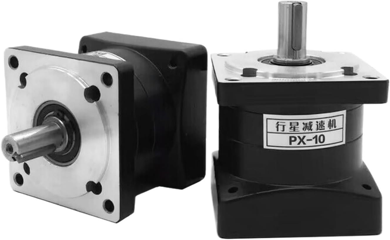 Nema 34 Planetary Gearbox Gear 86mm Speed Ratio 3:1 5:1 10:1-216 Input 1/2 Inch 12.7/14mm Nema34 Stepper Motor Reducer Step-Down(Ratio 15 to 1,14 Input 16 Output)