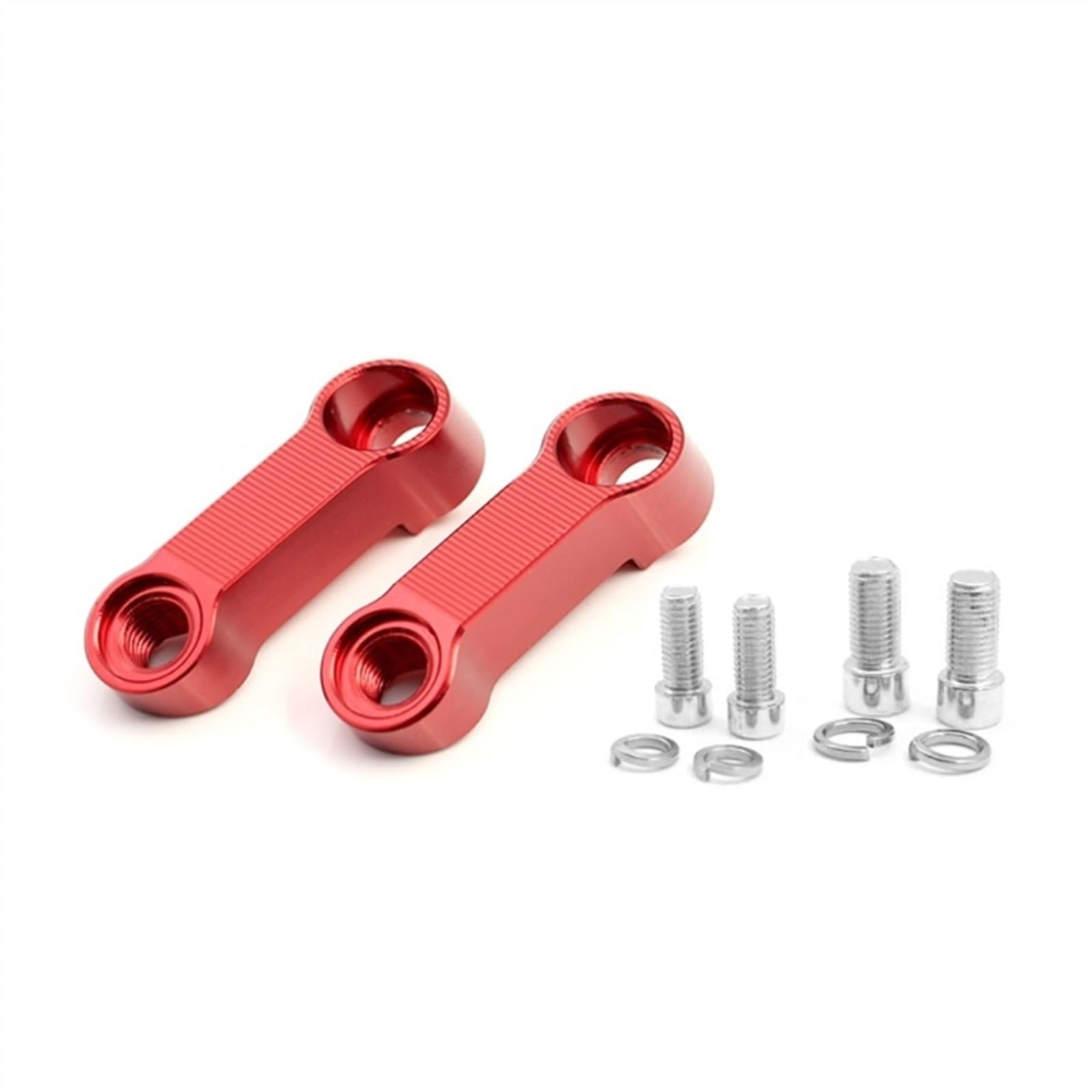 2 morsetti di montaggio per specchietto retrovisore per manubrio moto 22mm