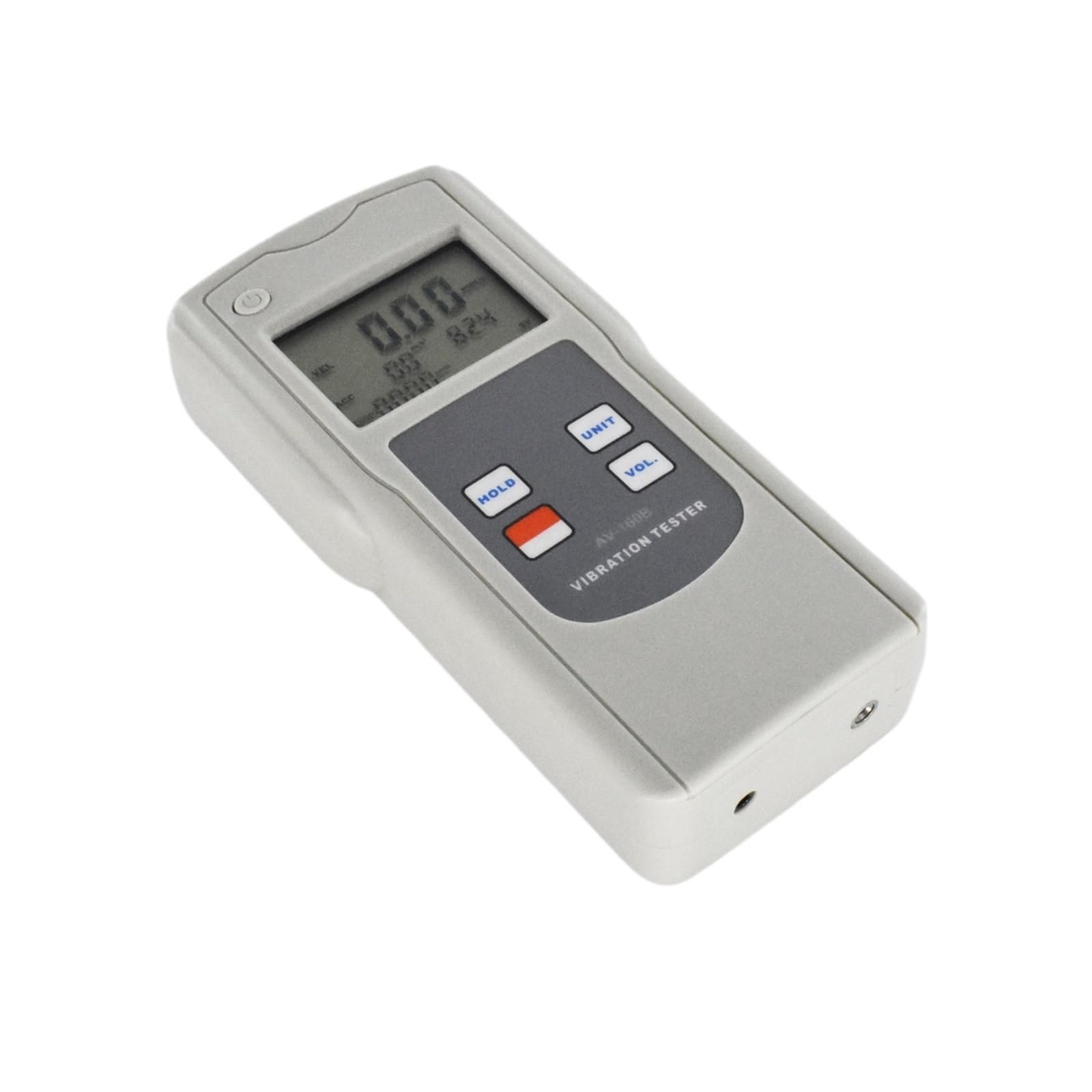 Schwingungsmesser, AV-160B Tragbarer digitaler Vibrationsmesser, Tester, Analysator mit Beschleunigungs-, schwindigkeits- und Verschiebungstester,Schwingungsfrequenzanalysator