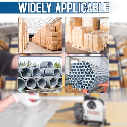 Image of SWANSOFT Steel Banding Strapping Kit Metal Steel Banding Tool Packing | Stainless Manual Packaging Banding Strapping Machine for Width 1 /2 inch 5 /8 inch 3 /4 inch Sealless Combination Tools (No Need Buckle)