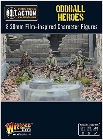 Bolt Action Warlord Games, Oddball Heroes, Wargaming Miniatures