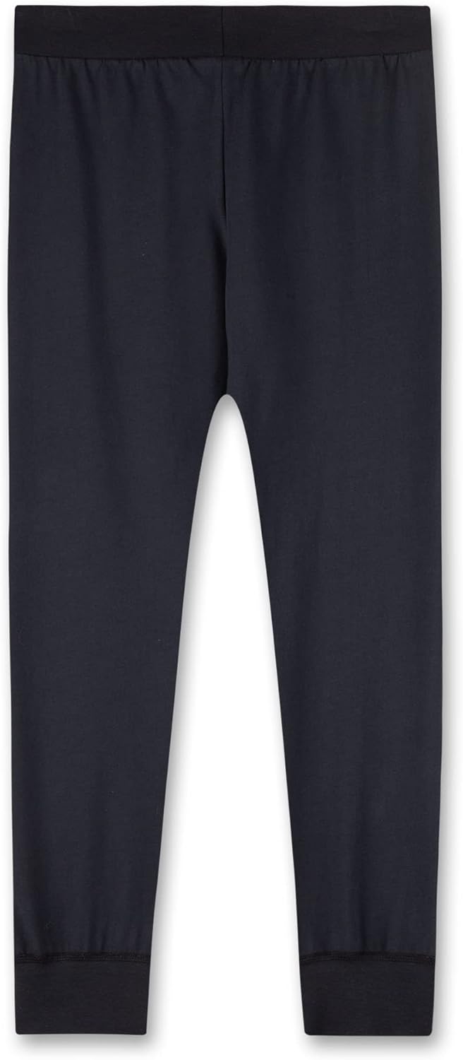 Pantaloni Da Pigiama Unisex Sanetta | Grigio Chiaro Melange | 100% Cotone Comodo - Foto 12