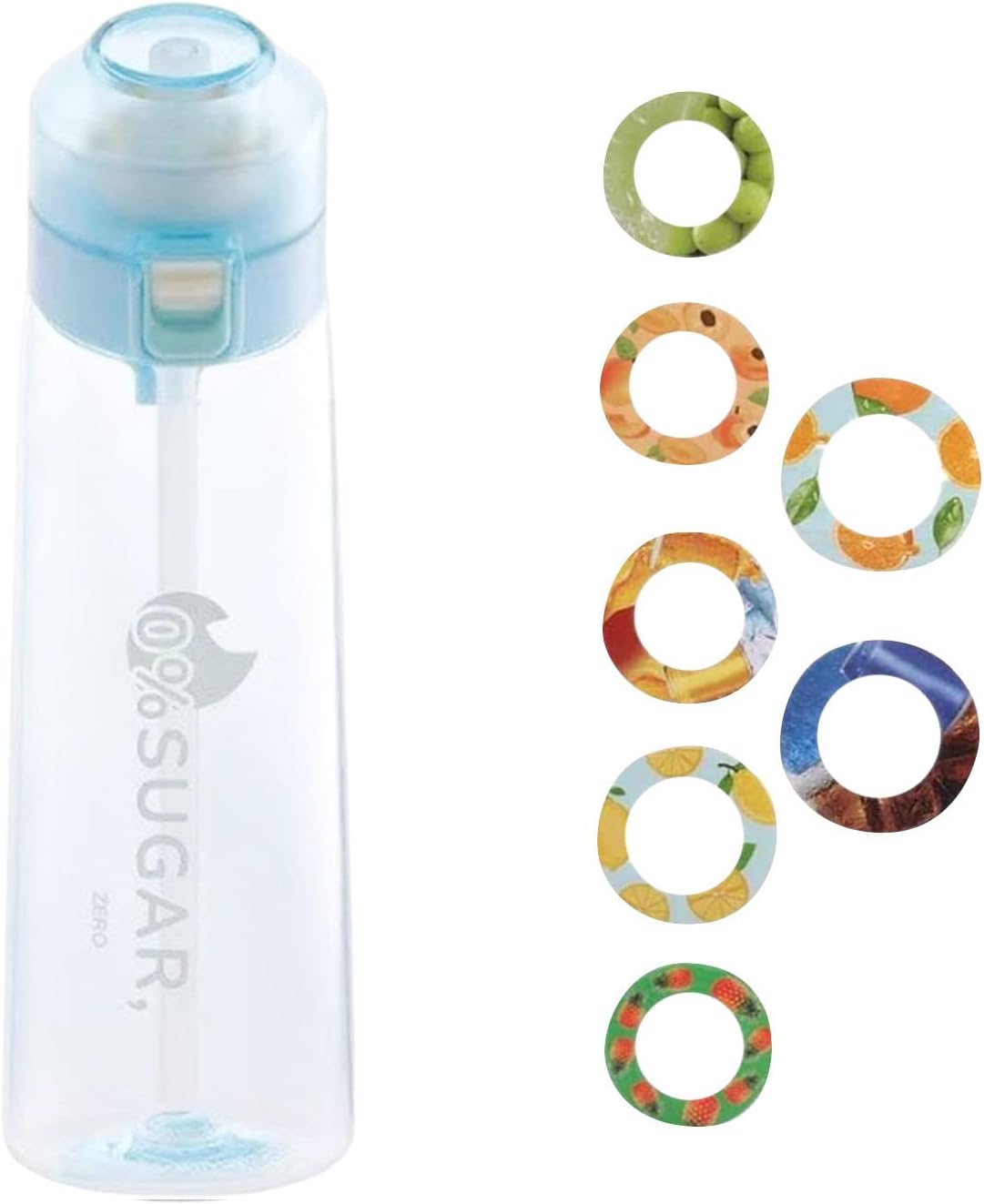 BOSSETY 7 Pods Sports Air Water Bottle Air Up Water Bottle Flavour