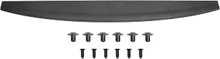 X AUTOHAUX 55372052AH Tailgate Cap Lip Spoiler Protector Cover Replacement for Dodge for Ram 1500 for Ram 1500