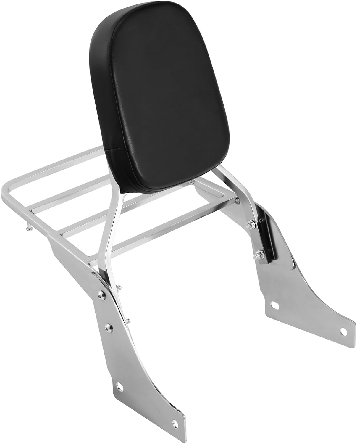 TCMT Detachable Stealth Luggage Rack Backrest Sissy Bar Fits For Honda Shadow SABRE ACE 1100