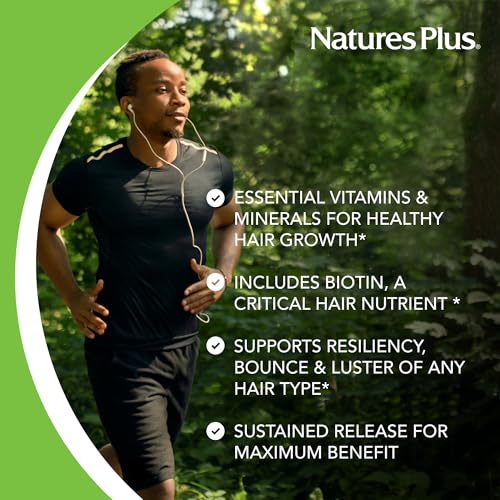 Natures-Plus-Ultra-Hair-Sustained-Release-Natural-Hair-Growth-Supplement-for-Men-Women-90-Vegetarian-Tablets-45-Servings