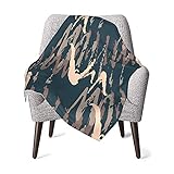 Patrón de garabatos irregulares manta de bebé para niños 