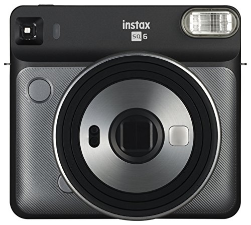 Fujifilm Instax SQ 6 EX D Sofortbildkamera, Graphite Grau + Instax SQ 6 Zubehörset Schwarz – Bild 3