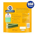Pedigree Dentastix Small and Toy Breed Dog Treats, Fresh Flavor, 1.54 lb. Bag (102 Treats) - Image 2