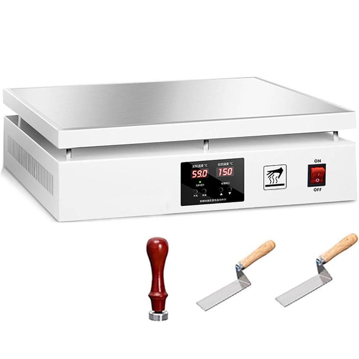AYCDL Manual Cellophane Overwrapping Machine, 1200W Desktop Heating Sealer, Packaging for PVC Heat Sealer, Cigarette, Cosmetics