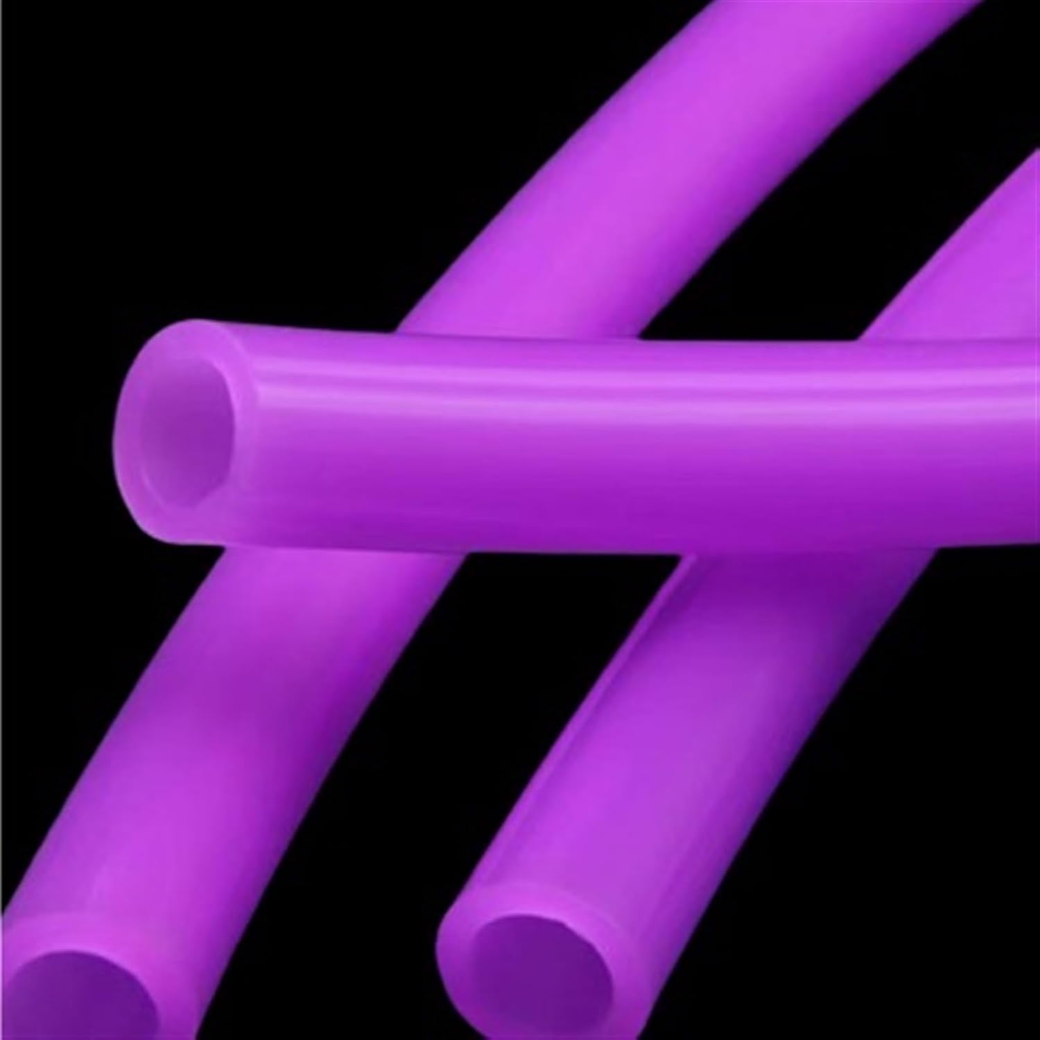 Purple Soft Silicone Pipe, 1 Meters Flexible Rubber Hose, OD 4 5 6 7 8 9 10 12mm Silicone Tube For Fluid And Liquid(9x6mm)