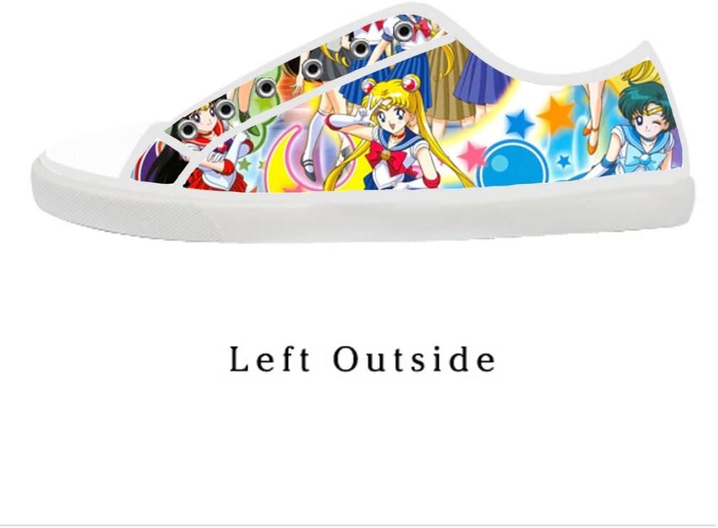 Custom Sailor Moon Anime Manga Japan Women's Canvas Shoes Fashion Shoes for Women