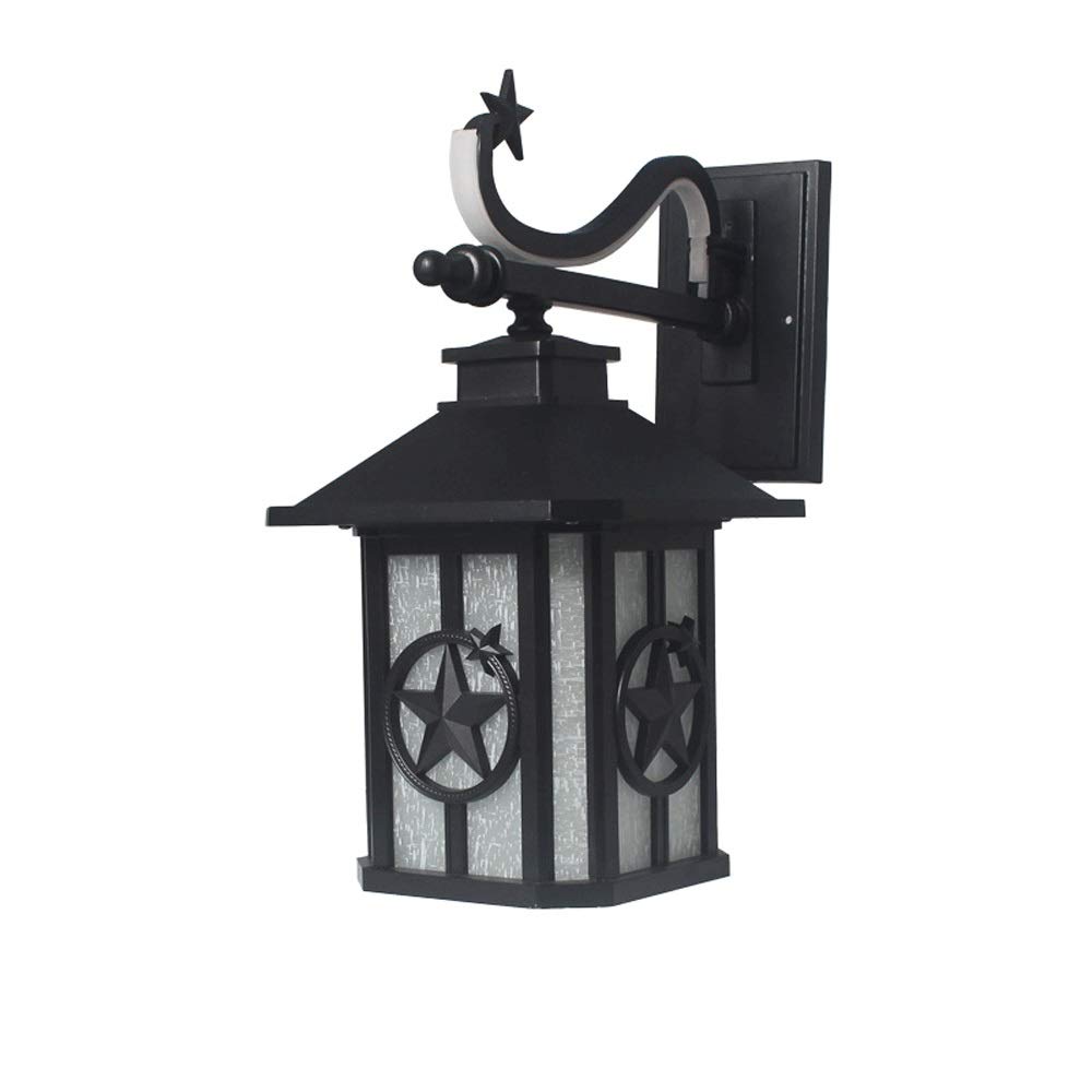 Lampe murale extérieure solaire pour sécuriser un couloir sombre