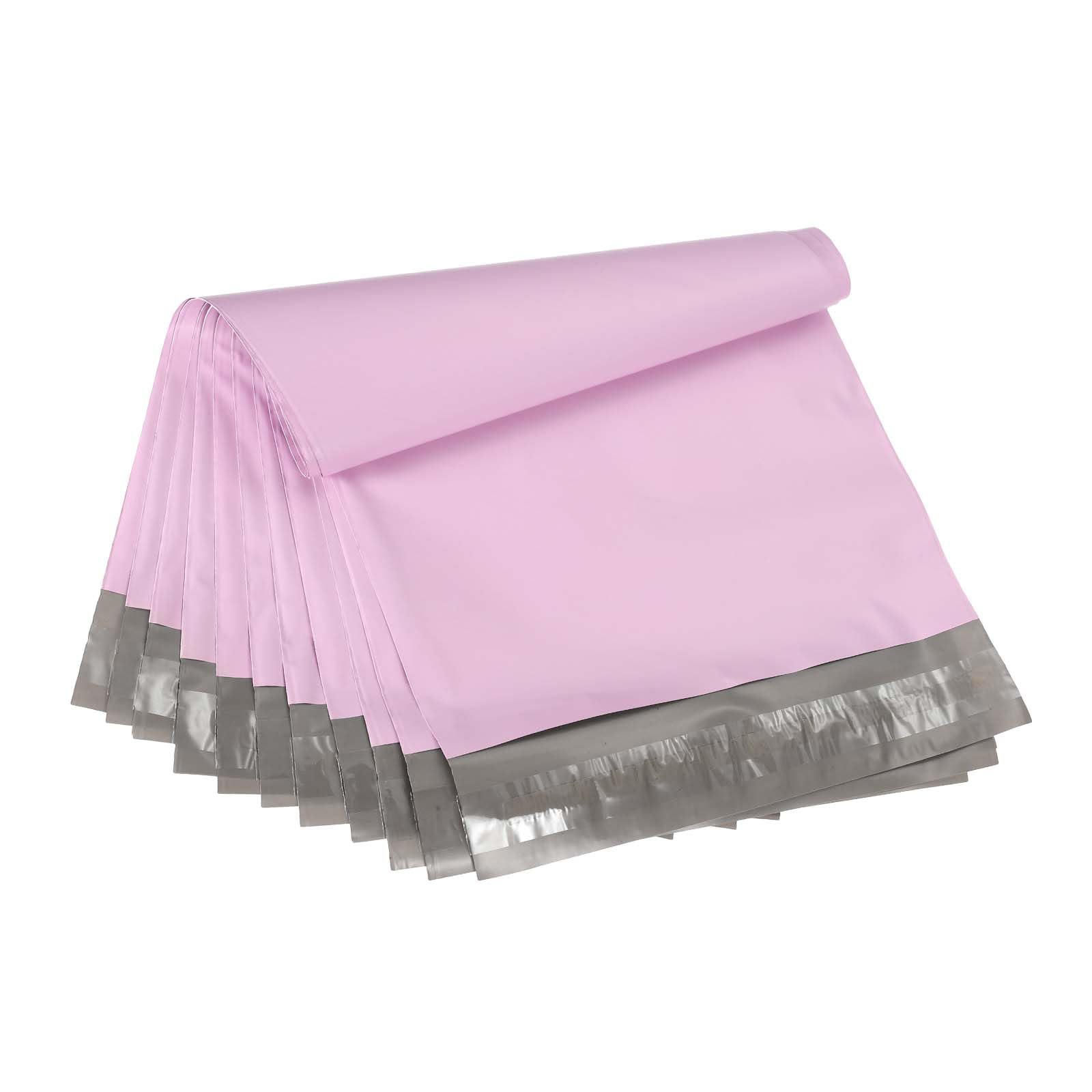 PATIKIL 10.5x7.5 Inch Poly Mailers, 100 Pcs Shipping Bags for Clothing with Self-Adhesive Seal Mailing Bags for Business Shipping Waterproof Envelopes Packing, Light Purple