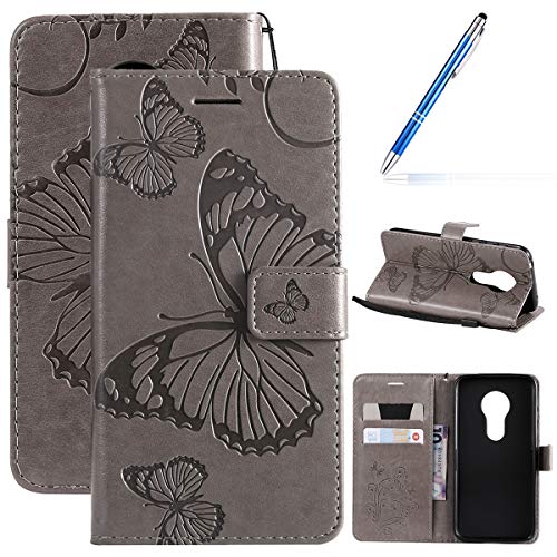 Robinsoni Case Compatible with Motorola G7 Play Phone Case Wallet Motorola G7 Play Leather PU Phone Cover Shockproof Kickstand Case Flip Note Book Phone Cover Heavy Duty Case Hard Case Notebook Cover