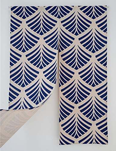 KARUILU home Japanese Noren Doorway Curtain Tapestry 33.5" Width x 47.2" Long