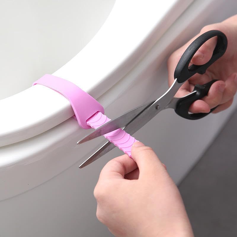 Image of Portable Lightweight Plastic Toilet Commode Seat Raiser Elevator Extension with lid cover Ideal for Handicap, Pack of 2