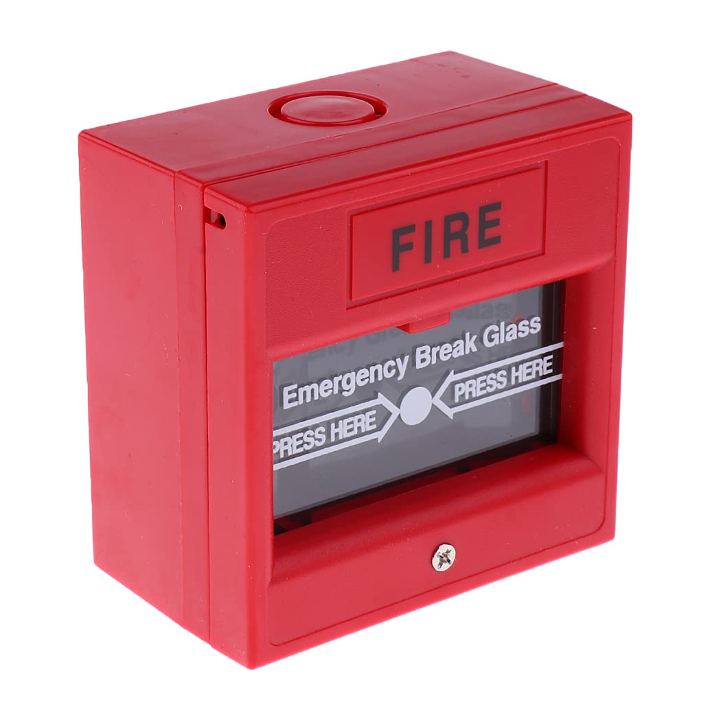 Emergency Door Release Fire Alarm Home Security Glass Break Alarm Button Red|Home & Garden | Home Improvement | Home Security | Security Systems-image-31