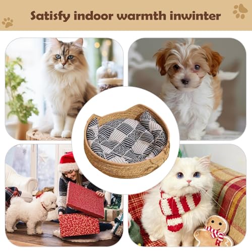 Cama cesta para gatos lavable que soluciona el estrés del viaje 6