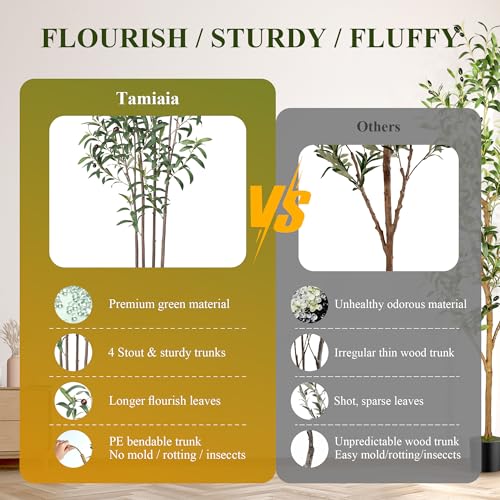 Tamiaia ™ Premium Artificial Olive Tree 6Ft thumb #3