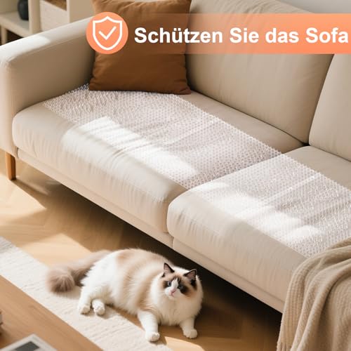 Uross Katzenschutzmatte - Katzen Barriere Set (10 Stück) 41 x 33 cm Quadrat - Scat Mat mit 2,5 cm Kunststoffspitzen, Schutzmatte für Katzens, Abschreckungsmittel für Katzen, Hunde, Drinnen und Draußen