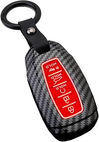 Funda para llavero compatible con Hyundai Accent Azera Elantra GT Grandeur I30 IG IX35 Kona Palisade Santa Fe Solaris de 5 botones sin llave diseño