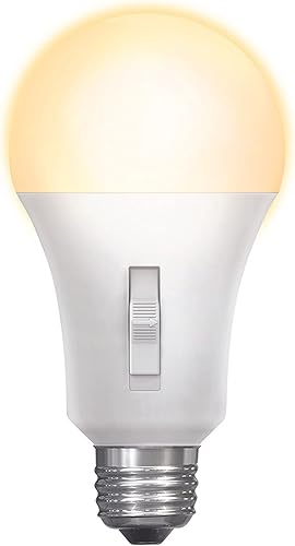 Feit Electric Bombilla Intellibulb LED de tres colores seleccionable - A19 con una bombilla de base media E26 - Equivalente a 300 W - Vida útil de disponible en Yaxa Venezuela