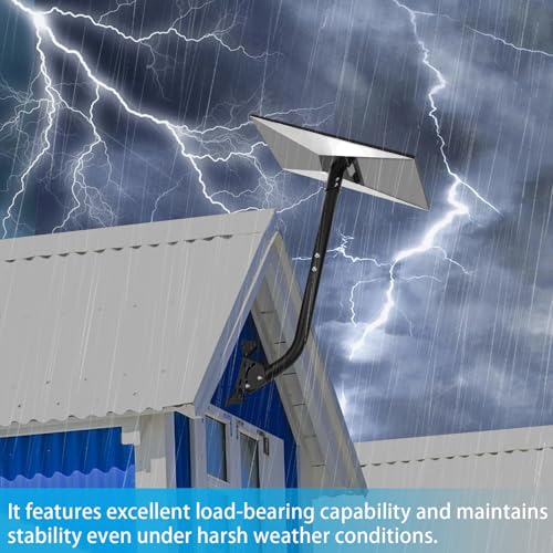 Starlink Mount Gen 3 - Kit de montaje de antena ajustable para antena parabólica Starlink - Accesorios de soporte de montaje en pared y poste para kit de Internet Starlink - imagen 4