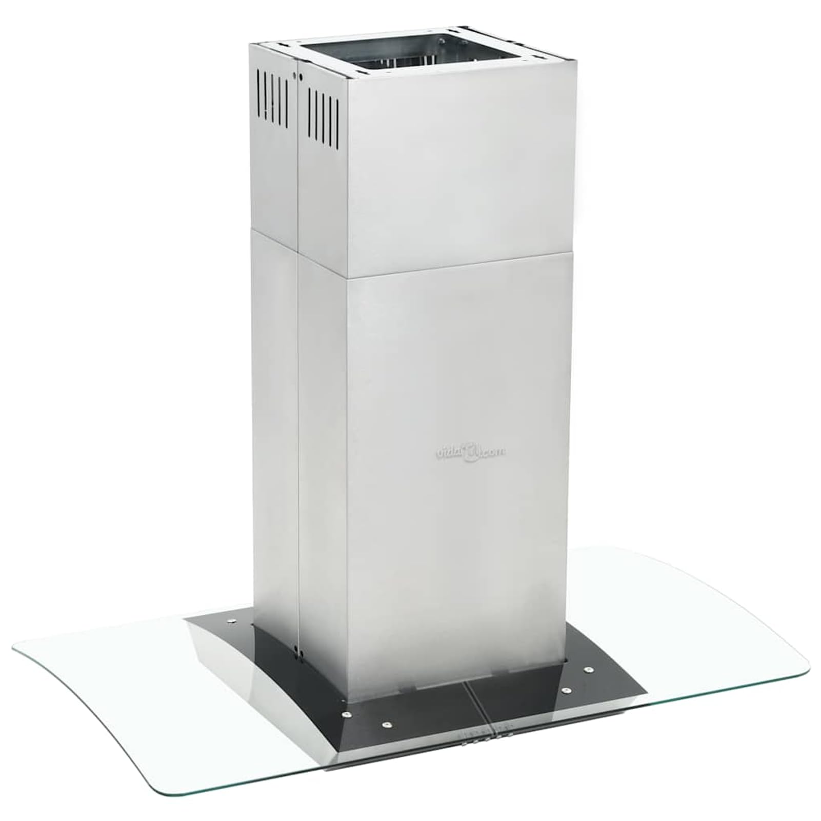 Homgoday Cappa a Isola 90 cm Acciaio Inossidabile 756 m3/h LED