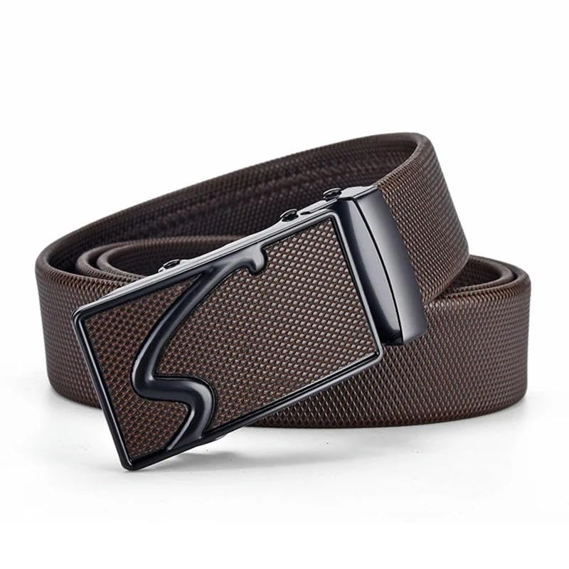 Men Automatic Buckle Version Casual Versatile Formal Business Leather Belt For Dad Husband Boyfriend Gifts4